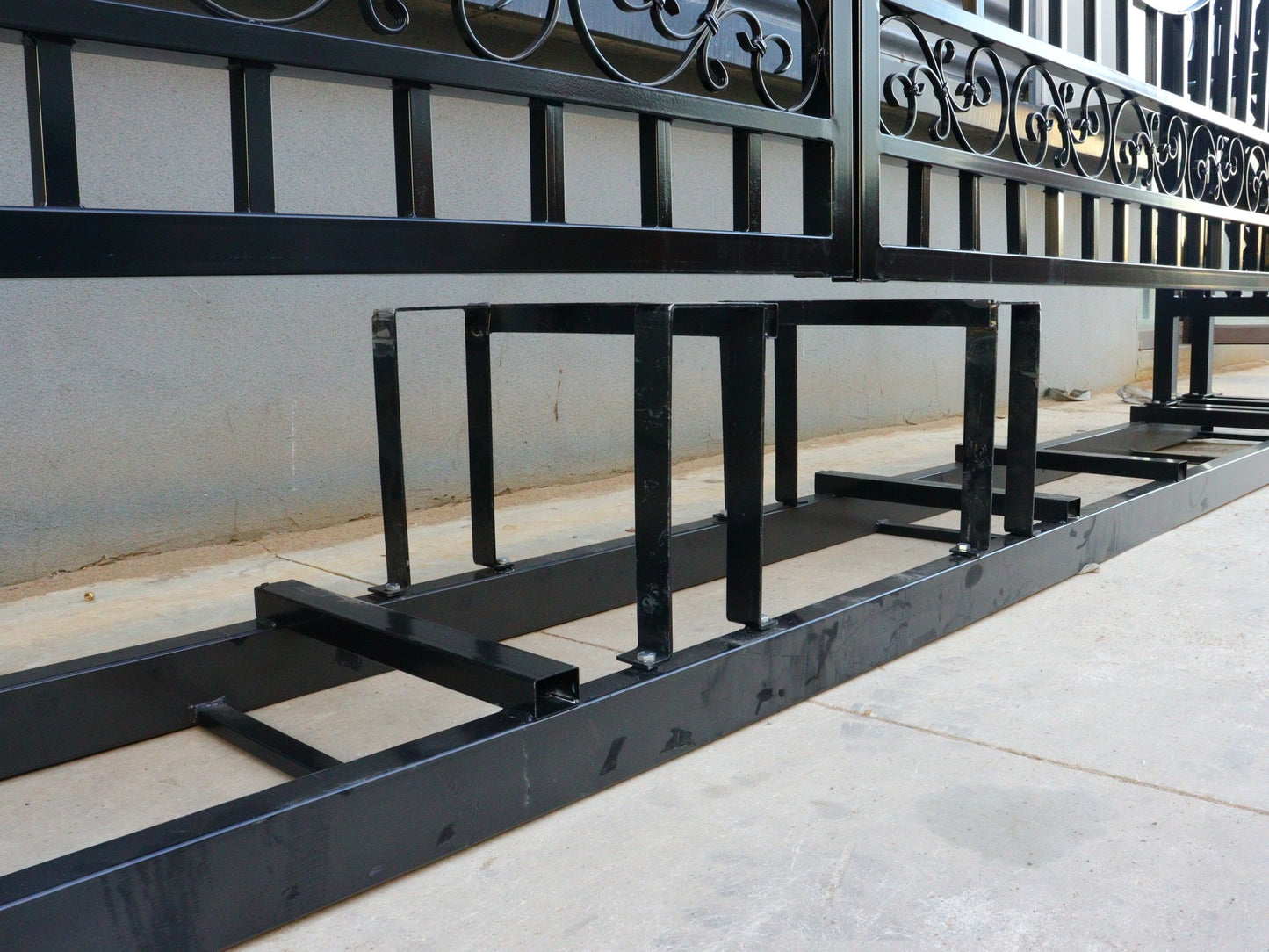 20FT Metal Farm Gate Kit Driveway Entry Design Dual - Swing Gate Kit – Deer Artwork SU24DR - with | Sold by Uncle Wiener's Wholesale