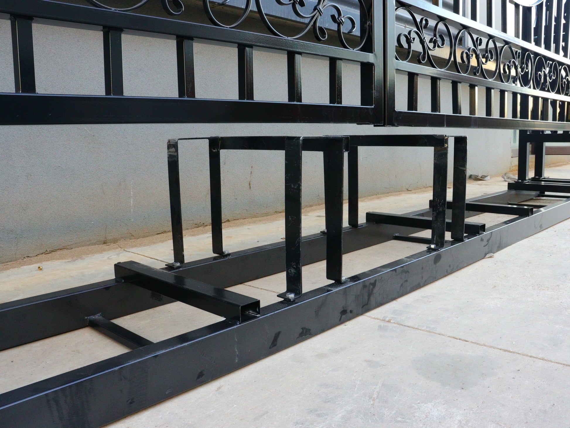 20FT Metal Farm Gate Kit Driveway Entry Design Dual - Swing Gate Kit – Deer Artwork SU24DR - with | Sold by Uncle Wiener's Wholesale