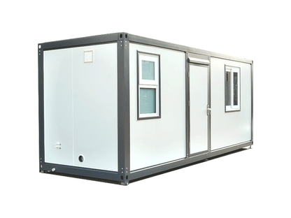 20FT Mobile Office with Bathroom & Kitchen | Insulated, Wired, Ready to Use SU289481 - with | Sold by Uncle Wiener's Wholesale