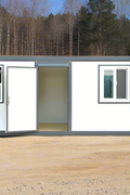 20FT Mobile Office with Bathroom & Kitchen | Insulated, Wired, Ready to Use SU289481 - with | Sold by Uncle Wiener's Wholesale