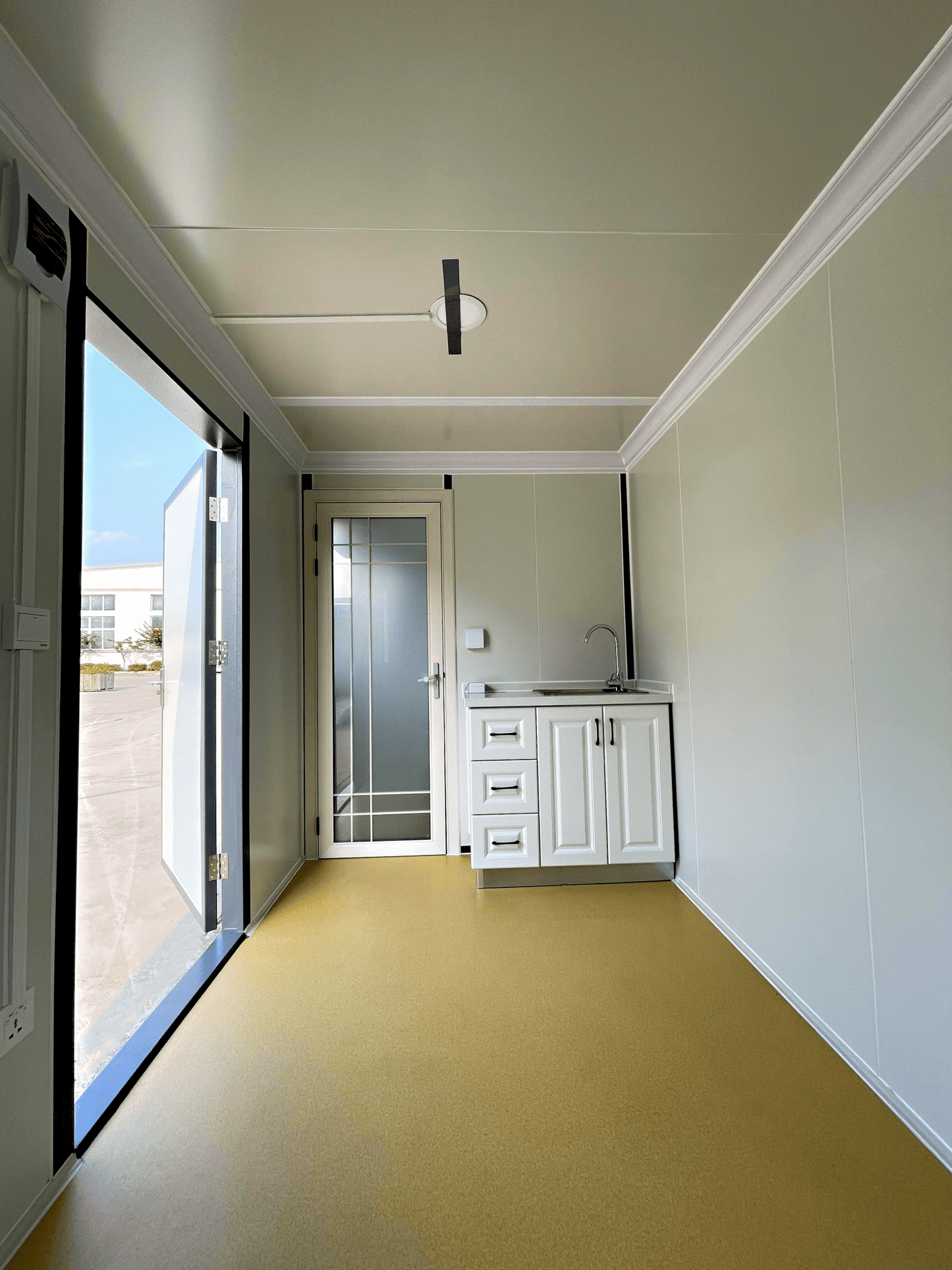 20FT Mobile Office with Bathroom & Kitchen | Insulated, Wired, Ready to Use SU289481 - with | Sold by Uncle Wiener's Wholesale