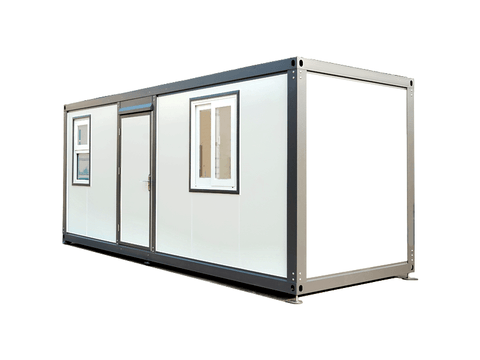 20FT Mobile Office with Bathroom & Kitchen | Insulated, Wired, Ready to Use SU289481 - with | Sold by Uncle Wiener's Wholesale