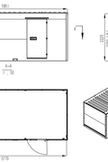 20FT Mobile Warehouses – Heavy - Duty Steel Storage Units - with Two Doors – No Partition (Low MOQ) | Sold by Uncle Wiener's Wholesale