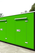 20FT Mobile Warehouses – Heavy - Duty Steel Storage Units - with Four Doors – Three Partitions | Sold by Uncle Wiener's Wholesale