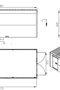 20FT Mobile Warehouses – Heavy - Duty Steel Storage Units - with Two Doors – No Partition | Sold by Uncle Wiener's Wholesale