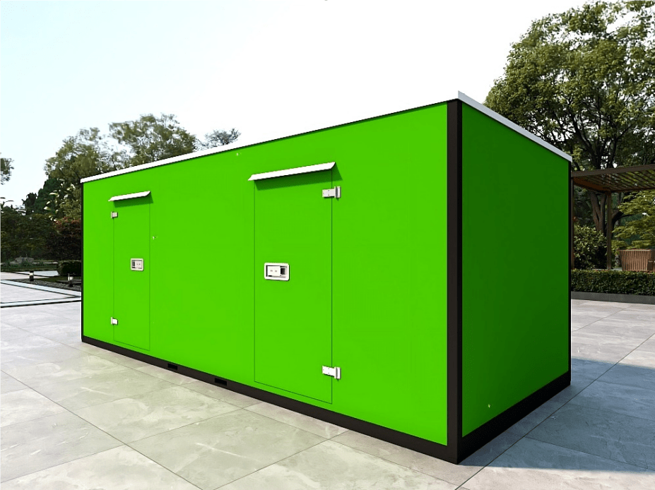 20FT Mobile Warehouses – Heavy - Duty Steel Storage Units - with Six Doors – With Partitions | Sold by Uncle Wiener's Wholesale