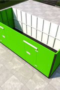 20FT Mobile Warehouses – Heavy - Duty Steel Storage Units - with Two Doors – No Partition (Low MOQ) | Sold by Uncle Wiener's Wholesale