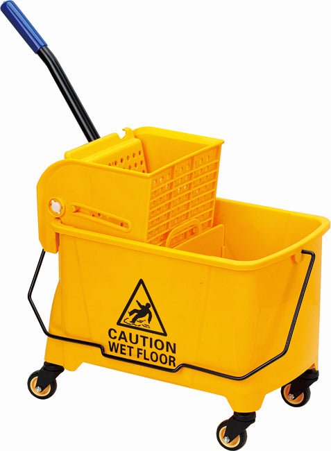 20L Commercial Mop Bucket with Side Press Wringer – UP060 - with | Sold by Uncle Wiener's Wholesale