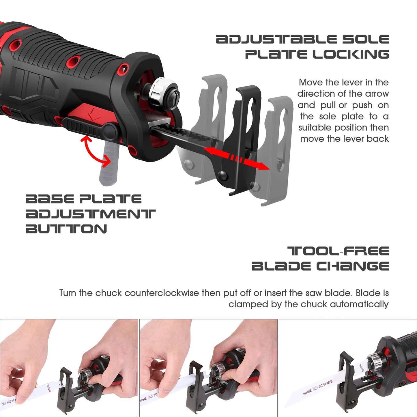 20V Cordless Reciprocating Saw with Battery and Charger RS20V01 - with | Sold by Uncle Wiener's Wholesale