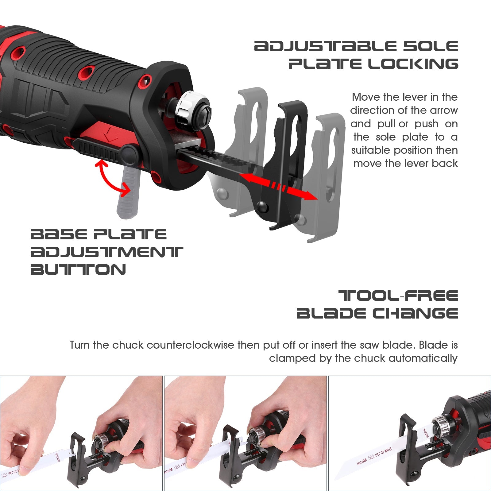 20V Cordless Reciprocating Saw with Battery and Charger RS20V01 - with | Sold by Uncle Wiener's Wholesale