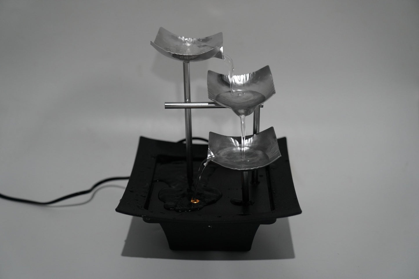 21" Indoor LED Tabletop Water Fountain with ETL Pump & 6 ft Cable CA191128 - with | Sold by Uncle Wiener's Wholesale