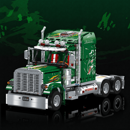 2105PCS RC American Semi Truck Building Block Set Remote Control Large Model Kit JJ9069 - with | Sold by Uncle Wiener's Wholesale