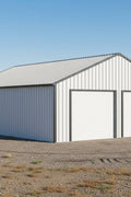 21x19, 23x22 & 25x33 Metal Storage Buildings – All - Steel Garages with Electric Roll - Up Doors, 16 - Gauge Frames & Weatherproof Design - with 23x22 Metal Storage Building & Automatic Roll up Doors | Sold by Uncle Wiener's Wholesale