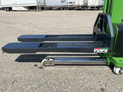 2200 lb Portable Electric Pallet Jack Forklift Stacker 1300mm Lift ES121000 - with | Sold by Uncle Wiener's Wholesale