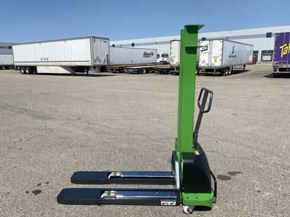 2200 lb Portable Electric Pallet Jack Forklift Stacker 1300mm Lift ES121000 - with | Sold by Uncle Wiener's Wholesale