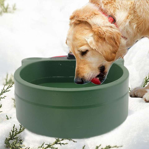 2.3 Quart Heated Animal Dog Water Bowl Heater – S31270 - with | Sold by Uncle Wiener's Wholesale