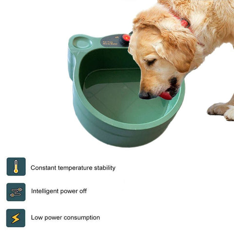 2.3 Quart Heated Animal Dog Water Bowl Heater – S31270 - with | Sold by Uncle Wiener's Wholesale