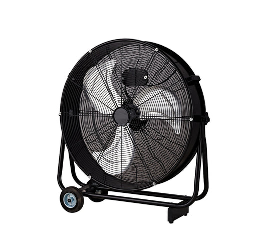 24" Floor Drum Fan High Velocity 3 Speed Industrial Shop Fan S1166 - General Equipment with | Sold by Uncle Wiener's Wholesale
