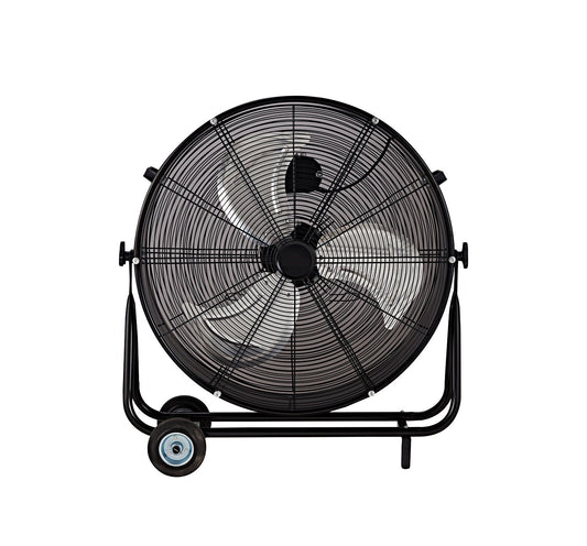 24" Floor Drum Fan High Velocity 3 Speed Industrial Shop Fan S1166 - General Equipment with | Sold by Uncle Wiener's Wholesale