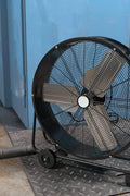 24 Inch Industrial Steel Frame Floor Fan