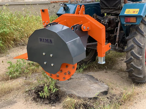24" PTO Stump Grinder Attachment for 20–45 HP Tractors – Category 1, 3 - Point Hitch - with PTO Stump Grinder | Sold by Uncle Wiener's Wholesale