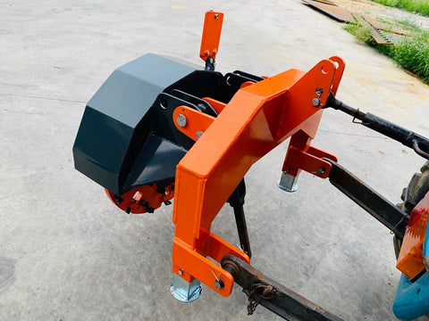 24" PTO Stump Grinder Attachment for 20–45 HP Tractors – Category 1, 3 - Point Hitch - with PTO Stump Grinder | Sold by Uncle Wiener's Wholesale