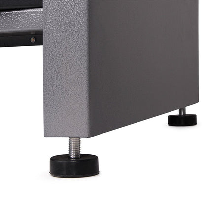 24" x 24" Steel Workbench with 4 Drawers & Solid Wood Top, 33.5" Height Heavy Duty Garage Storage Bench TC005 - with | Sold by Uncle Wiener's Wholesale