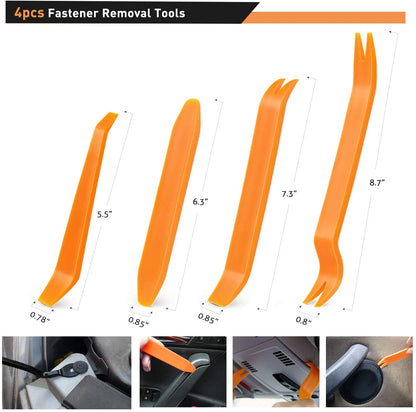 240 PCS Auto Body Push Pin Rivet Kit with Fastener Remover Tool S1100 - with | Sold by Uncle Wiener's Wholesale