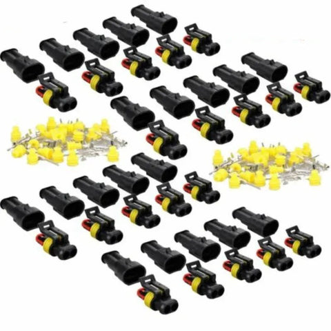 240pcs 20 Set 2 - Pin Plug Connectors Waterproof Wire Harness Kit FS030372 - with | Sold by Uncle Wiener's Wholesale
