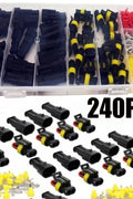 240pcs 20 Set 2 - Pin Plug Connectors Waterproof Wire Harness Kit FS030372 - with | Sold by Uncle Wiener's Wholesale
