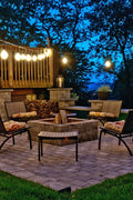 24FT Outdoor String Lights with 18 Bulbs – Wedding, Patio, Bistro & Garden Lighting 7219WL - with | Sold by Uncle Wiener's Wholesale