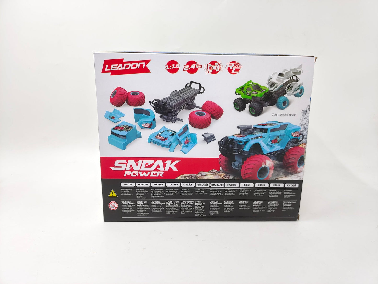 2.4G 1:16 Building Blocks RC Truck – Rechargeable 500mAh Battery, USB Charger, 15min Playtime – SKU 1897518 - with | Sold by Uncle Wiener's Wholesale