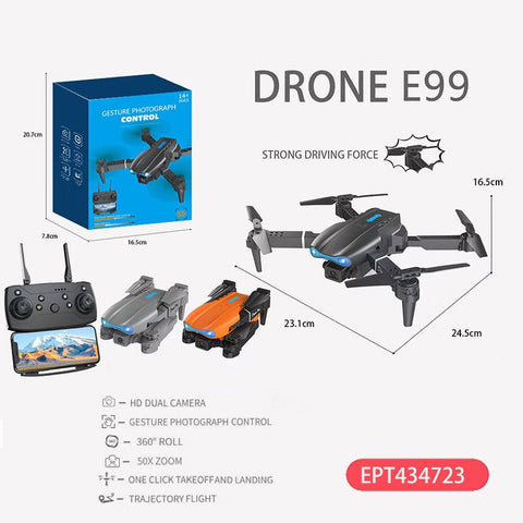 2.4G RC Drone with Camera – Rechargeable Sky Flying Quadcopter w/ Battery & USB Charger EPT1423158 - with | Sold by Uncle Wiener's Wholesale