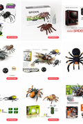 2.4G RC Spider Toy – Remote Control Spider with Lights, Music & Spray (No Battery) EPT1129036 - with | Sold by Uncle Wiener's Wholesale
