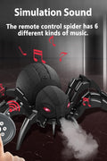 2.4G RC Spider Toy – Remote Control Spider with Lights, Music & Spray (No Battery) EPT1129036 - with | Sold by Uncle Wiener's Wholesale