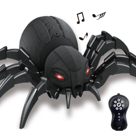 2.4G RC Spider Toy – Remote Control Spider with Lights, Music & Spray (No Battery) EPT1129036 - with | Sold by Uncle Wiener's Wholesale