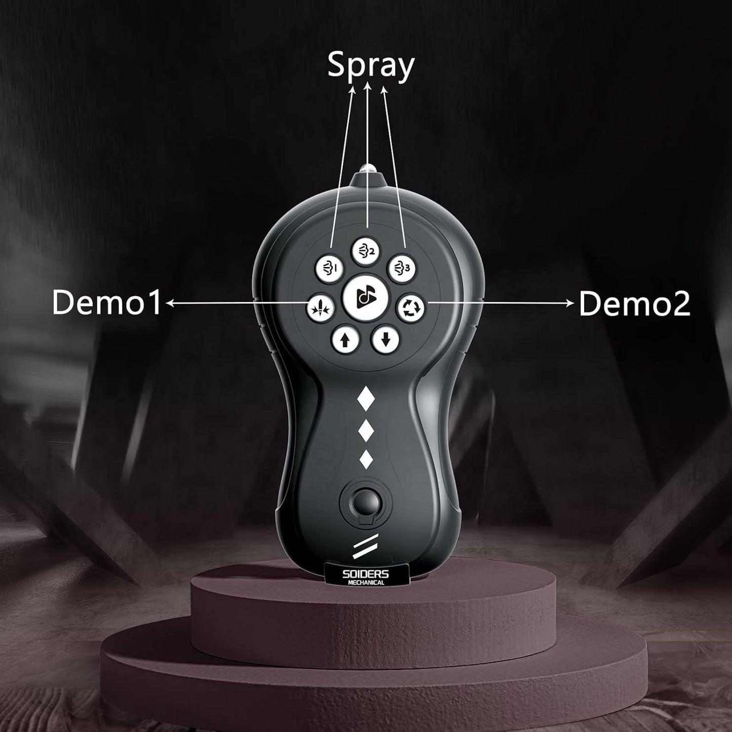 2.4G RC Spider Toy – Remote Control Spider with Lights, Music & Spray (No Battery) EPT1129036 - with | Sold by Uncle Wiener's Wholesale