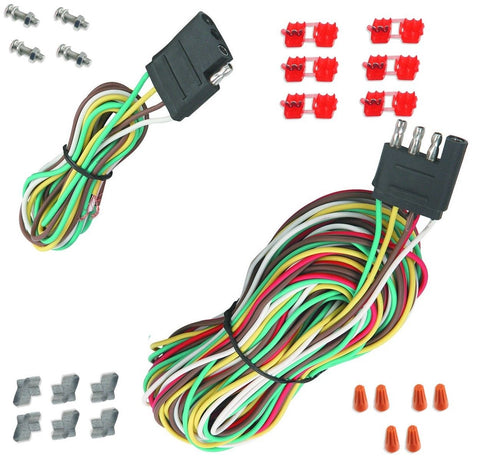25 FT 4 - Way Trailer Wiring Harness – RV, Boat & Car S1021 - with | Sold by Uncle Wiener's Wholesale