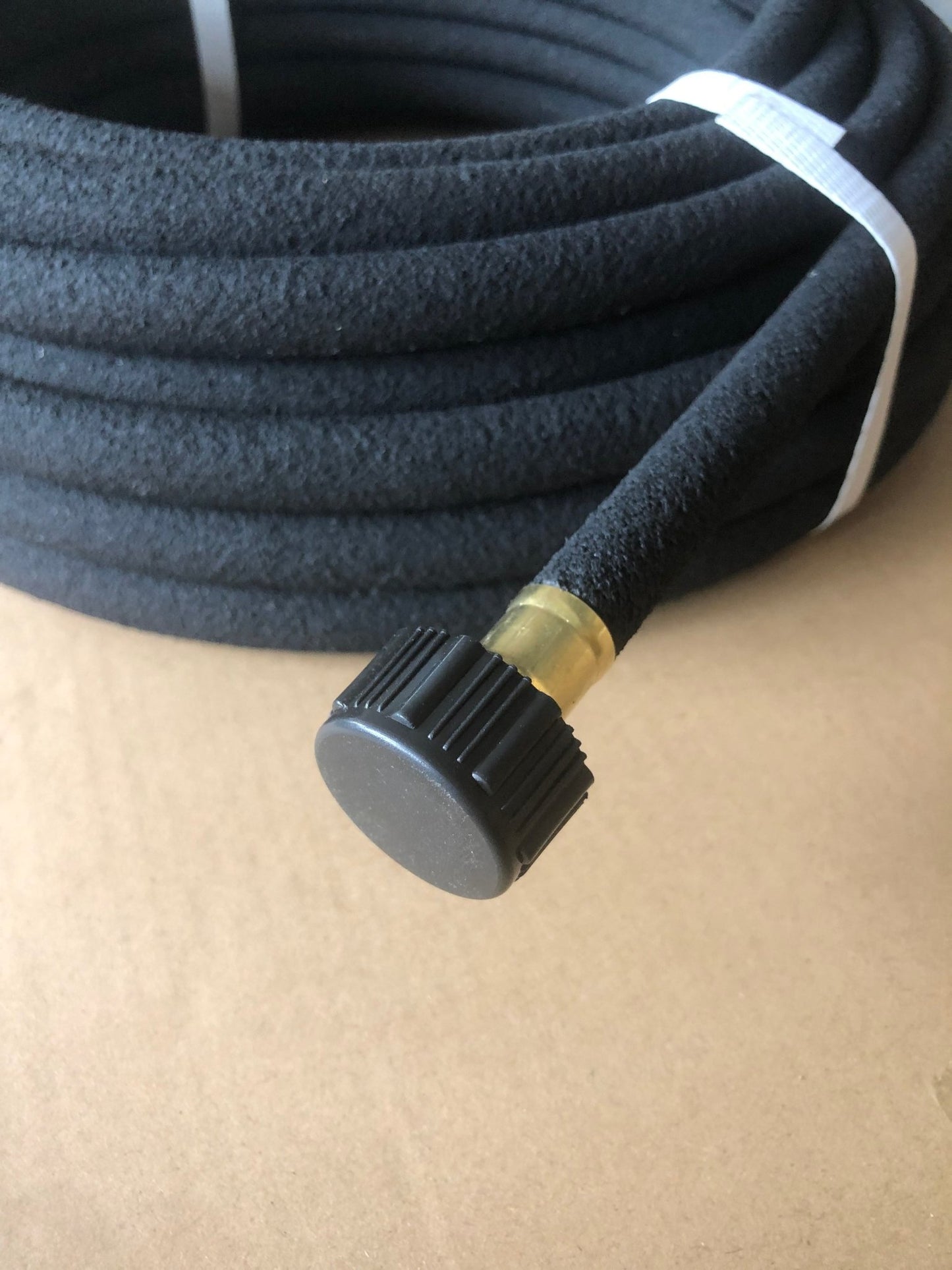 25 FT Soaker Hose 1/2" Garden Irrigation Hose with Durable Connectors for Garden Beds SH01227 - with | Sold by Uncle Wiener's Wholesale