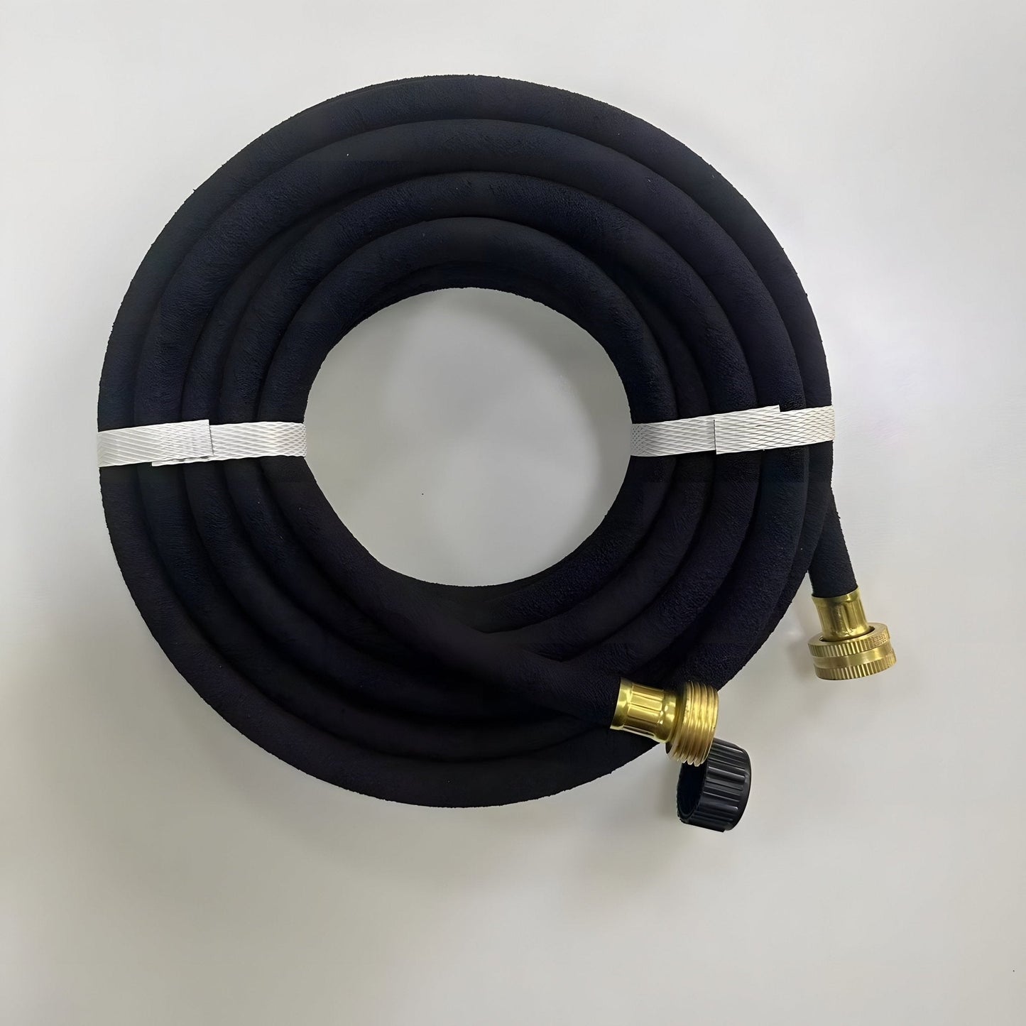 25 FT Soaker Hose with Solid Brass Connectors – 1/2" Heavy Duty Garden Watering Hose – SH01225 - with | Sold by Uncle Wiener's Wholesale