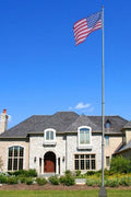 25 FT Telescopic Aluminum Flagpole with Canadian Flag - with | Sold by Uncle Wiener's Wholesale