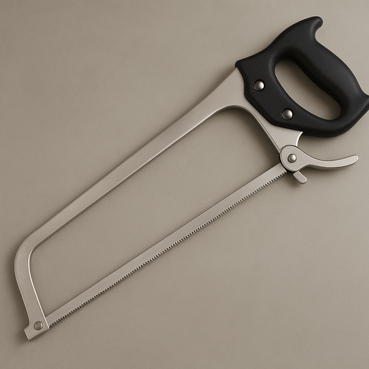 25" Stainless Steel Butcher Bone Saw – Ergonomic Handle, Trigger Lock, Meat & Game Cutting Tool - 1114336 - Butcher Tools & Bone Saws with | Sold by Uncle Wiener's Wholesale