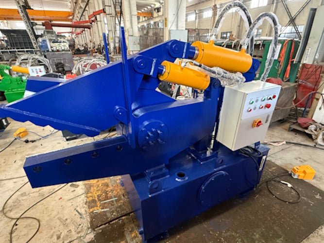 250 Ton Hydraulic Scrap Metal Shear – Heavy-Duty Alligator Cutter - General Equipment with Hydraulic Scrap Metal Shear | Sold by Uncle Wiener's Wholesale