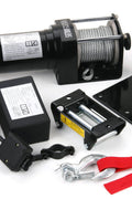 2,500 lb Electric Winch w/ Remote – Compact ATV/UTV Pulling Power 121EW - with | Sold by Uncle Wiener's Wholesale