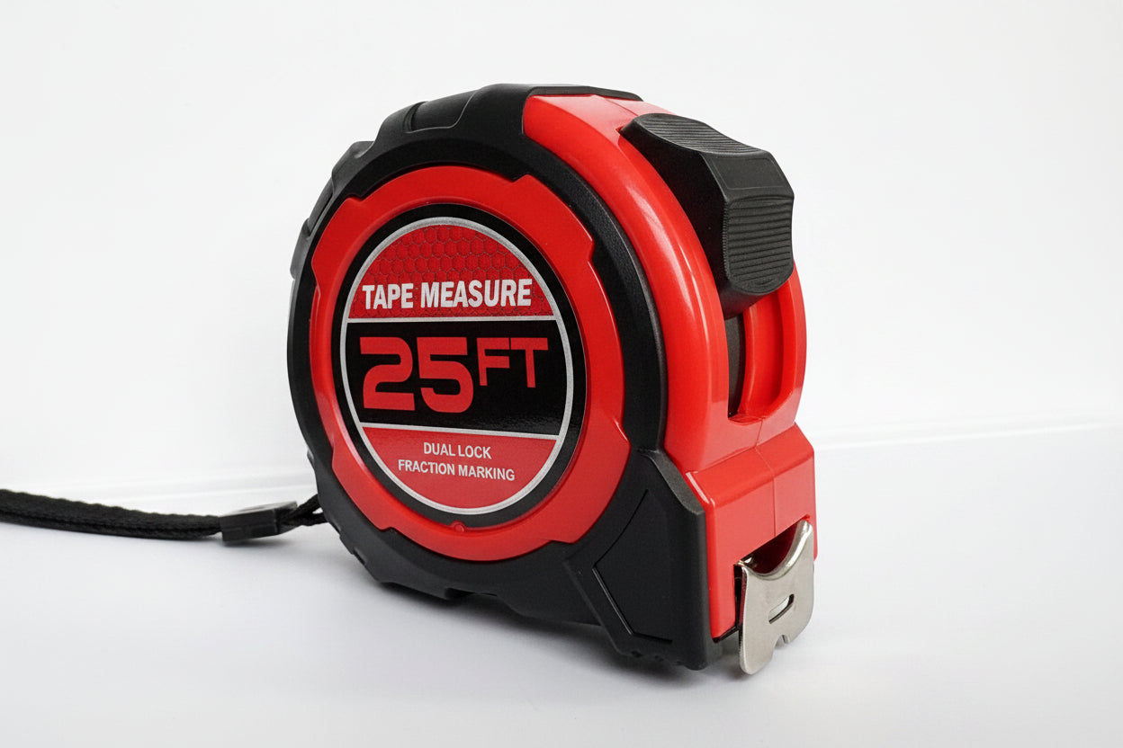 25FT Tape Measure 7.5m x 25mm Inch/Metric Dual Scale Measuring Tape PB002 - with | Sold by Uncle Wiener's Wholesale