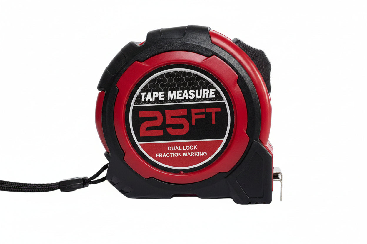 25FT Tape Measure 7.5m x 25mm Inch/Metric Dual Scale Measuring Tape PB002 - with | Sold by Uncle Wiener's Wholesale
