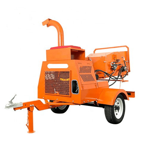 25HP RATO V - Twin Electric Wood Chipper Shredder – Heavy - Duty Gas Power Chipper for Logs & Branches | GWC25 - with | Sold by Uncle Wiener's Wholesale