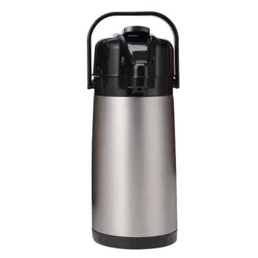 2.5L Stainless Steel Thermal Airpot Coffee Dispenser Pump Carafe Insulated Commercial Grade KFH003 - with | Sold by Uncle Wiener's Wholesale