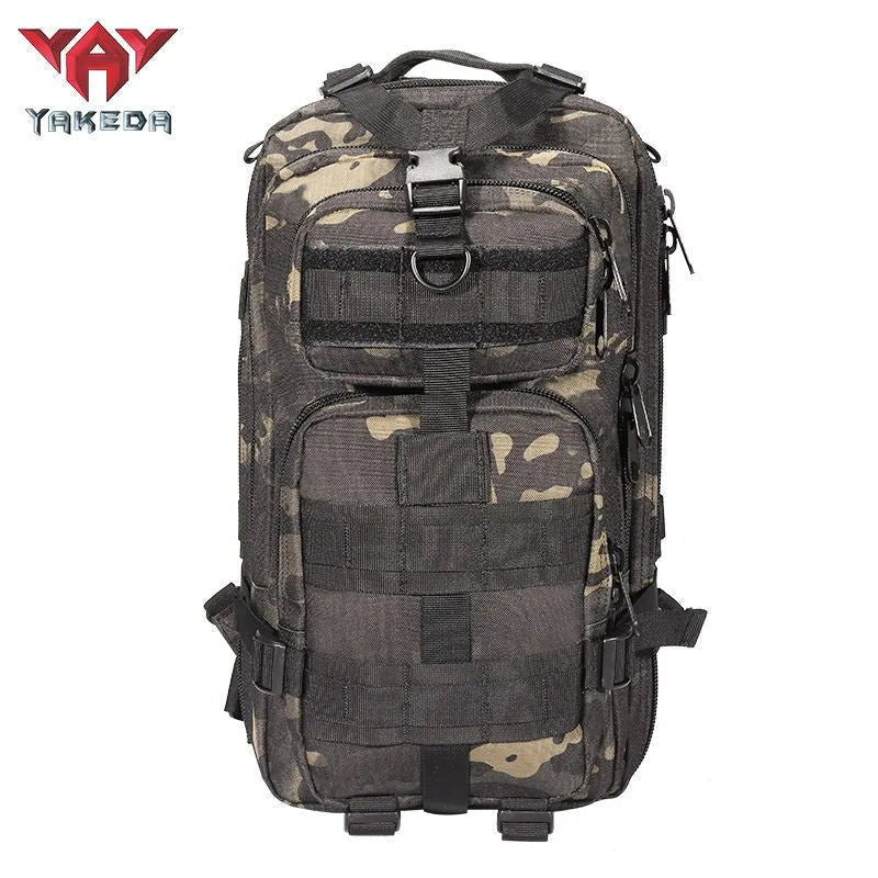 25L Tactical Backpack Military Rucksack 600D Heavy Duty Multi Color BK5043 - with Black Python | Sold by Uncle Wiener's Wholesale