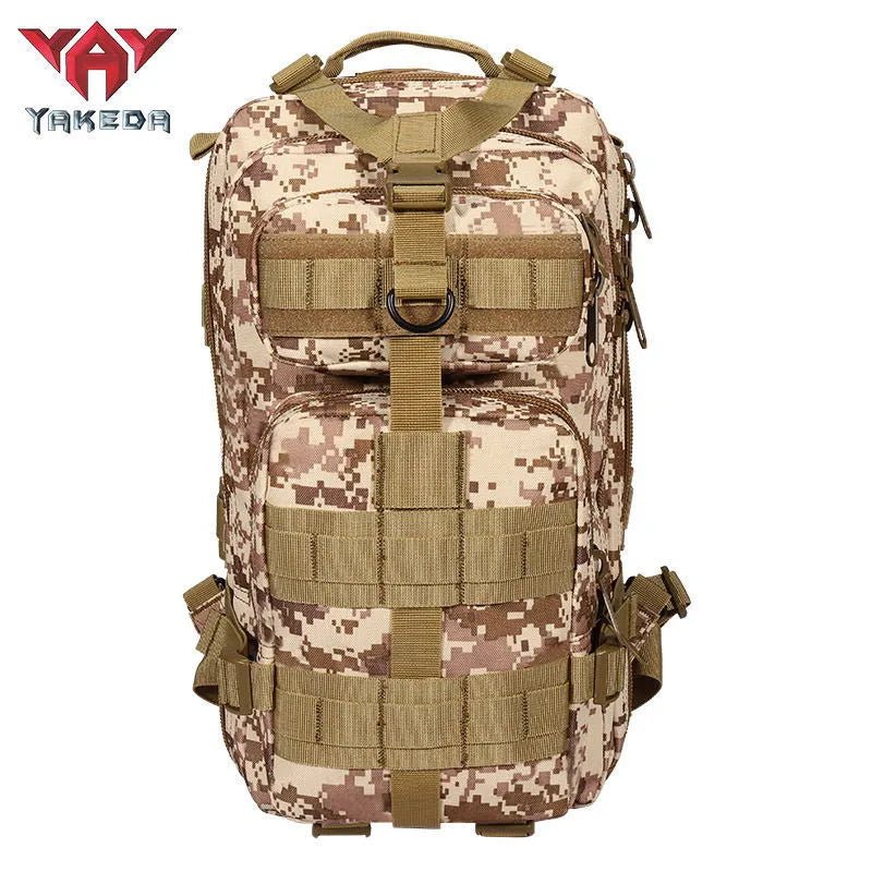 25L Tactical Backpack Military Rucksack 600D Heavy Duty Multi Color BK5043 - with Desert Digital | Sold by Uncle Wiener's Wholesale